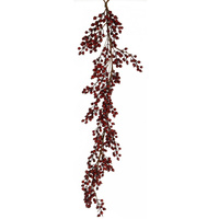 Red Holly Berry Garland 120cm