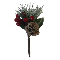 Pick - Red Berry and Pinecone