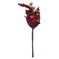 Pick - Red Berry and Gold