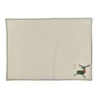 Calico Place mat with Reindeer 45x33cm