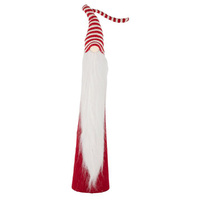 Slim Red White Gnome 11x60cm
