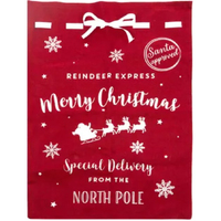 Special Delivery From the North Pole Red Sack