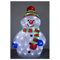 Snowman 45cm Acrylic LED