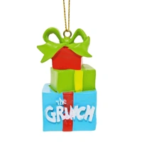Stack of Presents Grinch  Christmas Decoration 5cm