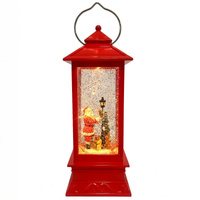Red Santa Christmas  Water Lantern