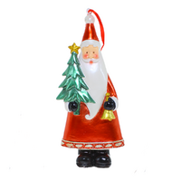 Santa Hanging Decoration with Tree