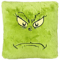 Plush Grinch Cushion 40cm