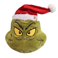 Animated Hanging Grinch Head 