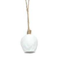 White Resin Gumnut  5cm