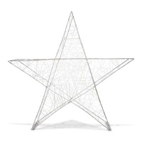 Grand Illuminated Star 240LED 75cm  Silver