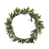Misletoe Natural Wreath 40cm