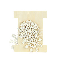 Paper Snowflake Garland