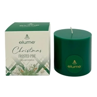 Frosted Pine Scented  Candle 3x3