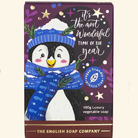 Penguin Christmas Mini Soap 100g