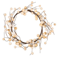 Bauble  Candle Wreath Large 40cm