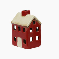 Alsace Petite Chalet Tea Light Red 