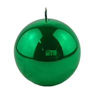 Green Metallic Matte Ball 10cm