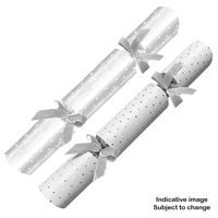Diamond Dot Silver Mixed 11" Catering Crackers - Mixed Box of 50
