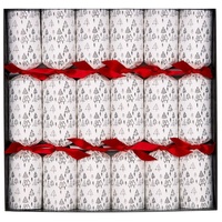 Tree Sketch Black White 6pk 30cm