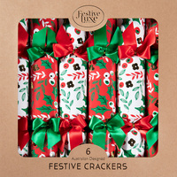 Hollie Mollie Christmas Crackers 6pk