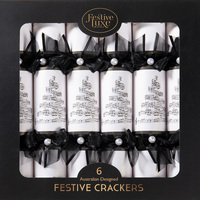 Luxury Hurdy Gurdy Christmas Crackers 6pk