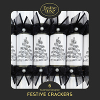 Luxury Hurdy Gurdy Christmas Crackers 6pk