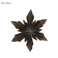 Paper Star Dark Coloured 21 cm