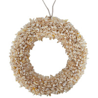 Shell Wreath Cream 30cm