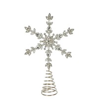 Vega SilverJewel Snowflake Tree Topper