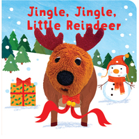 Jingle Jingle Little Reindeer Finger Puppet Boardbook