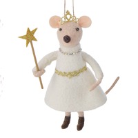 Felt Mouse Nutcracker Hanging Decoration