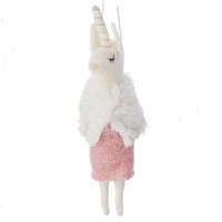 Amelia and Friends Unicorn Hanging Decoration 17cm