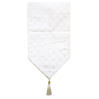 Ivory Gold Dot Table Runner 180 x 40 cm