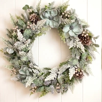 Sage Magnolia Christmas  Wreath 76cm