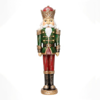 Nutcracker Standing Large LED  Buttons 69cm 