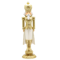 Gold and White Nutcracker  45cm