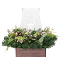 Pearl Whisper LED 1 Lite Candle Holder 64cm