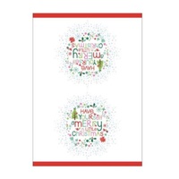 Merry Little Christmas Tea Towel 50 x 70 