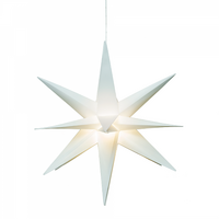 Starburst Hanging LED Light White 60cm