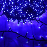 1000 LED Shooting String Light - Blue