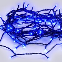 240 LED Fairy Lights - Blue (Gn Wire)