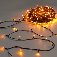 520 Led Connectable Fairy Light - Amber (Gn Wire)