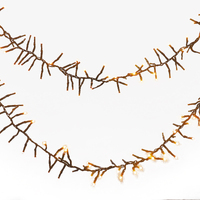 500 LED Connectable Cluster Lights - Amber