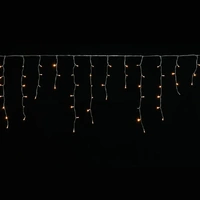 Crazy Twinkle Icicle 480 Light - Warm White