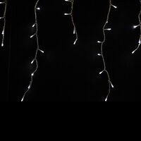 1008 LED Waterfall Icicle Fairy Lights - White