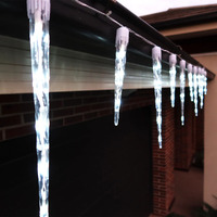 Waterfall Icicle LED Lights - White