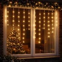 360 LED Snowing Icicles - Warm White