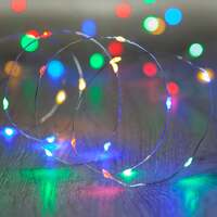 40 Micro LED String Lights - Multicolour