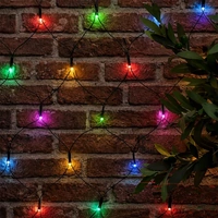 160 LED Net Lights - Solar / Plug In - Multicolour