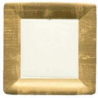 Gold Leaf with Ivory Centre Lg 8